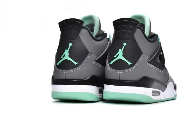 One Kick Jordan Glow 308497-033 Green Air Retro 4 0706